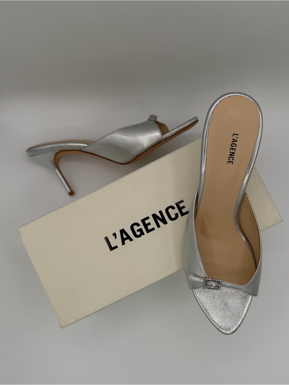 L'AGENCE  Solene Heels OWO Size 9 - Picture 5 of 7
